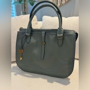Fossil Leather Satchel